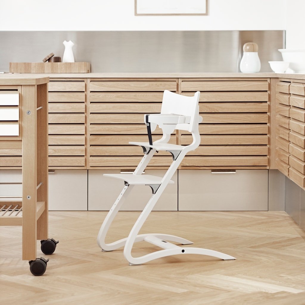 Leander Highchair Without Safety Bar Grey