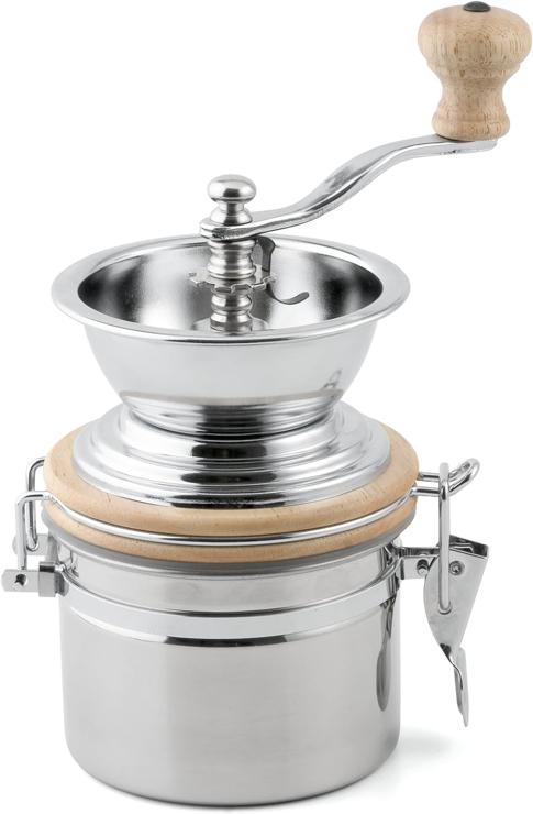 Weis coffee grinder, stainless steel