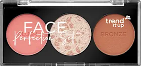 trend !t up Blush, Bronzer & Highlighter Palette Face Perfection, 7.5 g
