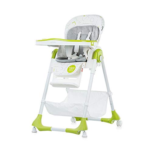 CHIPOLINO High Chair Gelato Mug Cavity High Rim Highly Adjustable  Green