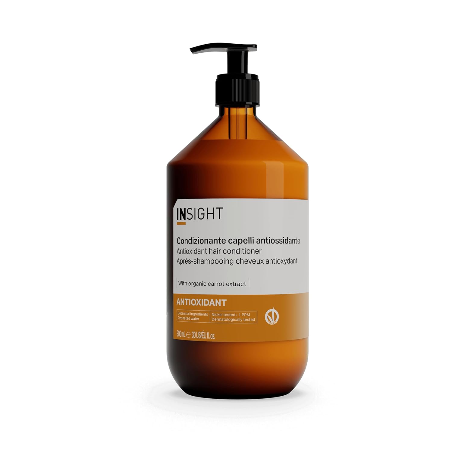 Insight Antioxidant Hair Conditioner 900 ml | Conditioner for More Resistant, Shiny and Protected Hair | Glass packaging
