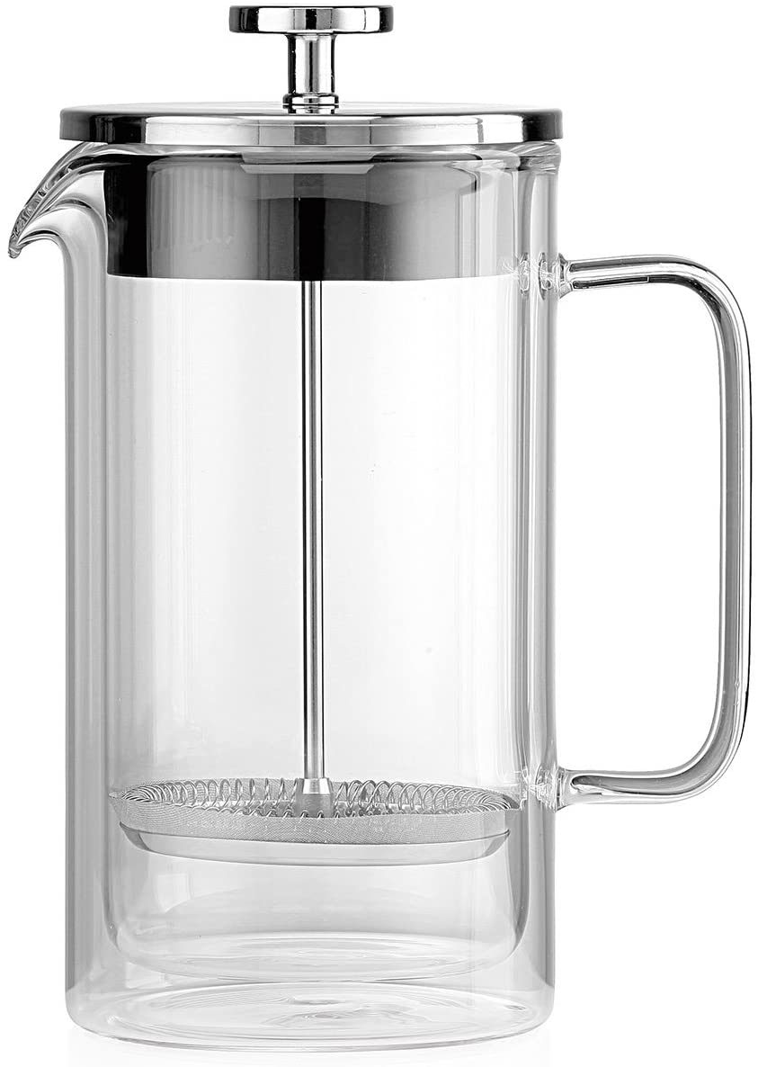La Cafetière Classic Stove Espresso Maker, Holds 6 Cups, Black - 300 ml (10½ FL Oz)