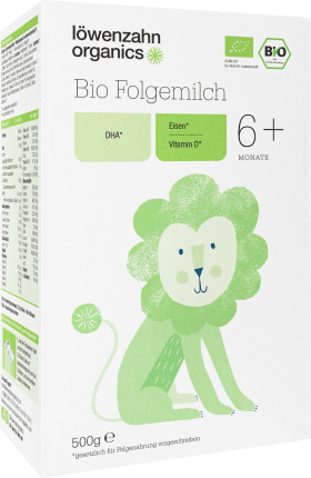 Löwenzahn Organics Follow-up milk 2 after the 6th month, 500 g