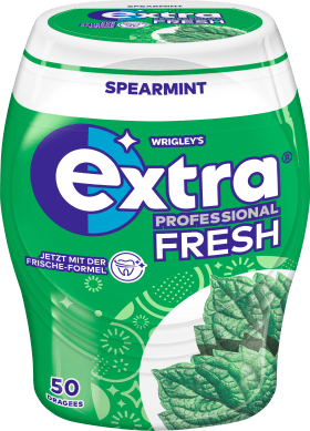 Wrigley\'s Chewing gum, extra professional fresh spearmint, 50 st