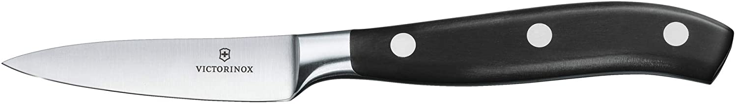 Victorinox 8 cm Forged Paring Knife Gift Boxed, Black