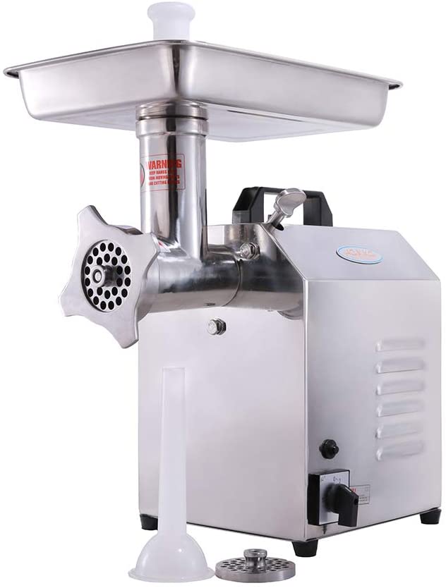 Hakka Brothers TC12 Stainless Steel Electric Meat Mincer