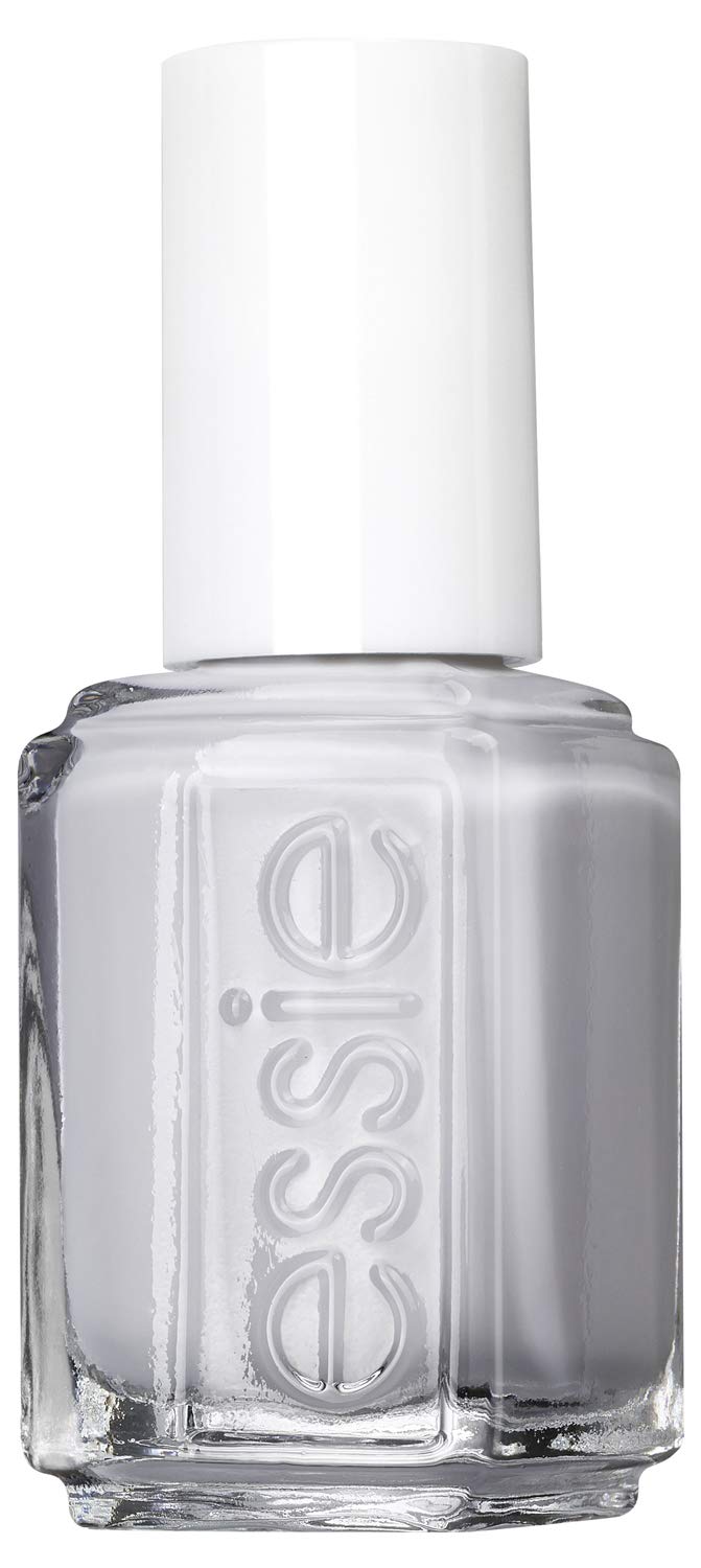 Essie Nail Polish for Colour-Intense Fingernails, No. 604 Press Pause, Grey, 13.5 ml, ‎gray
