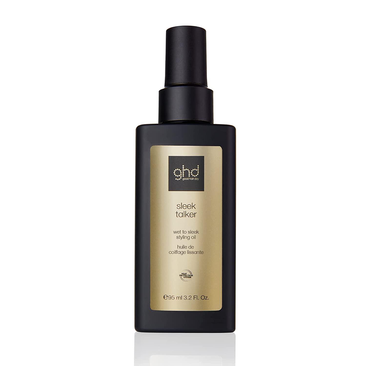 Restaxil Ghd Sleek Talker Wet to Sleek Styling Oil with Heat Protection, Nourishing Argan Oil that keeps hair smooth and supple for up to 72 hours