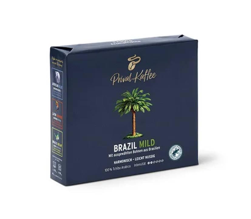 Generic Privat KaffePrivat Coffee Brazil Mild (2 x 250 g) 500 g Ground
