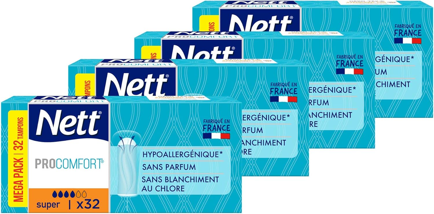 Nett ProComfort Stamp Digital Super Packs (4 x 32 pieces)