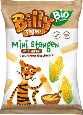 Billy Tiger Mini sticks with a deer groats, from 1 year, 30 g
