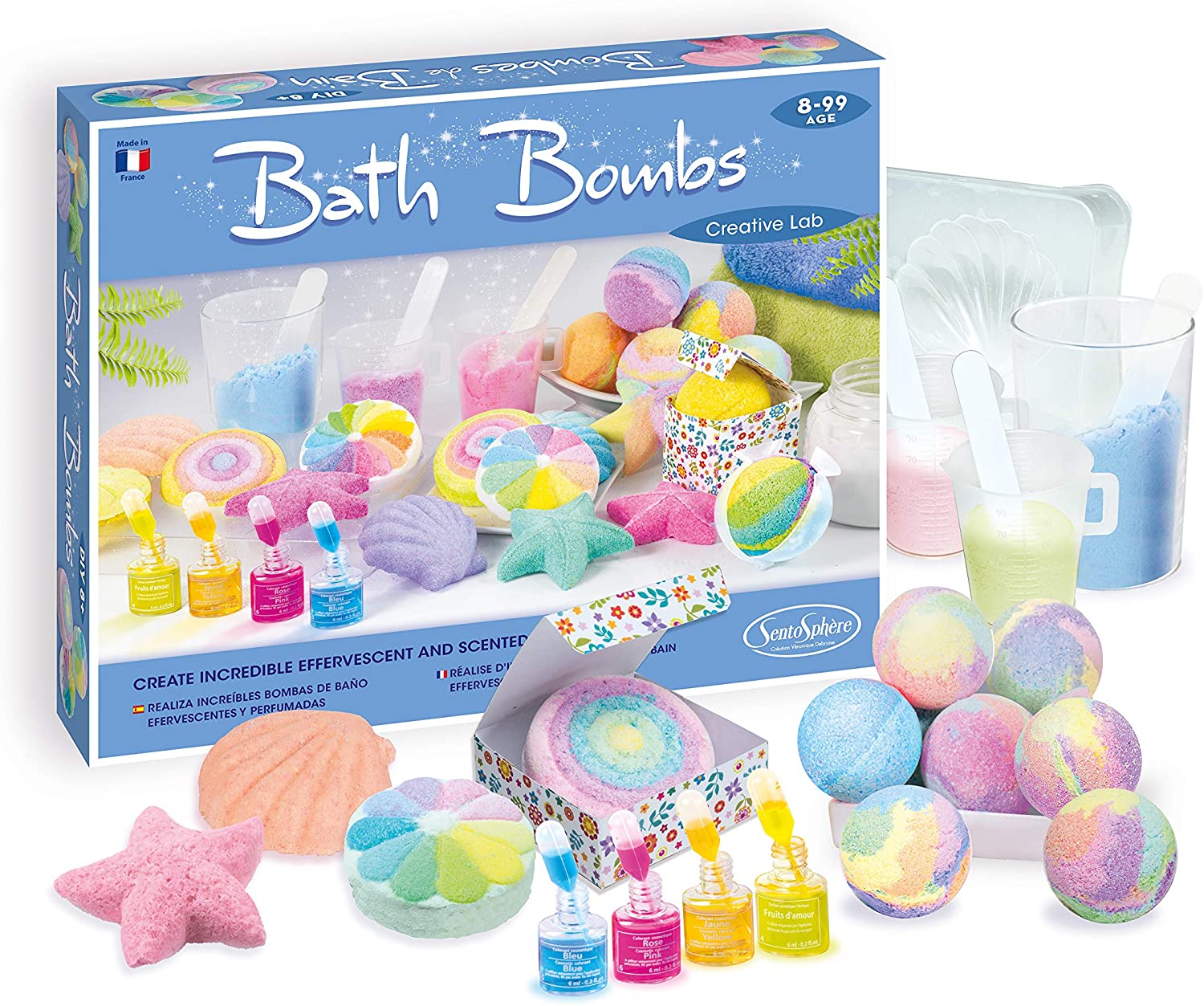 Sentosphère Bath Bombs 225 Blue