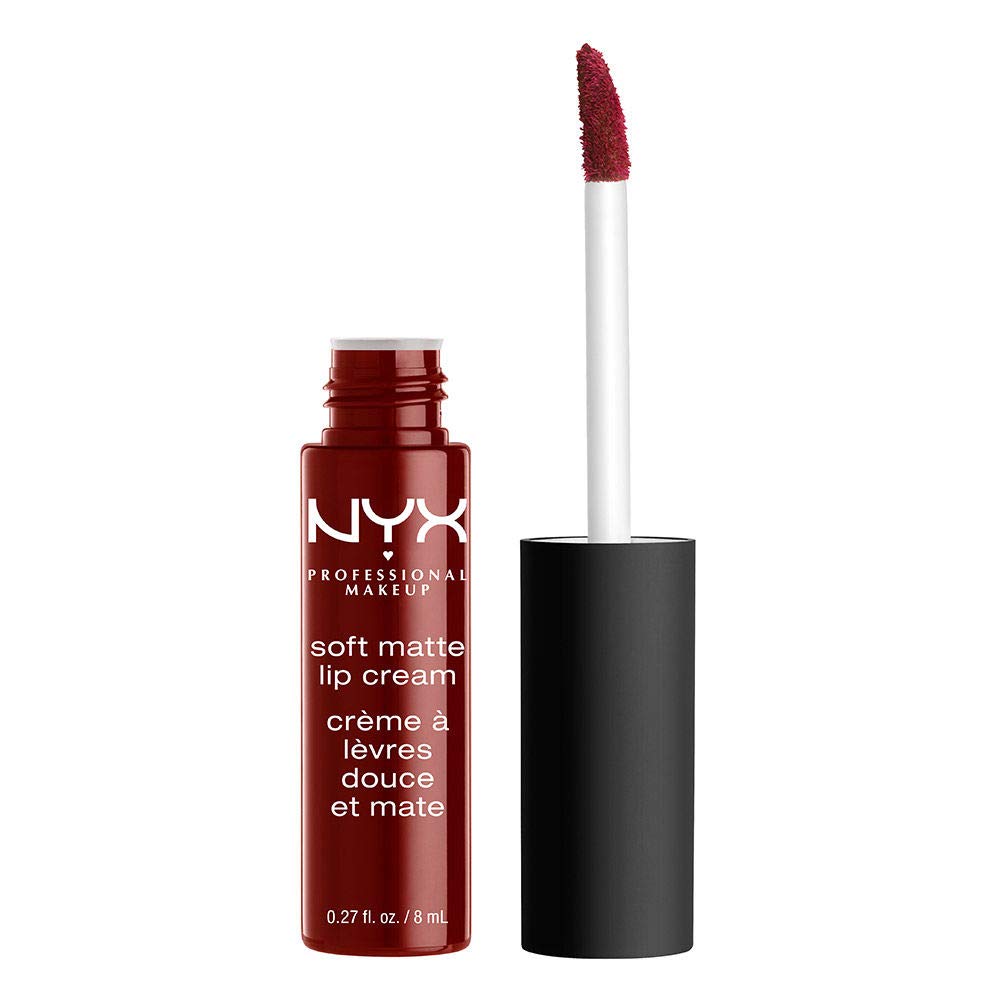 NYX Professional Makeup Soft Matte Lip Cream, Creamy and Matt Finish, Highly Pigmented, Long Lasting, Vegan Formula Single, ‎madrid