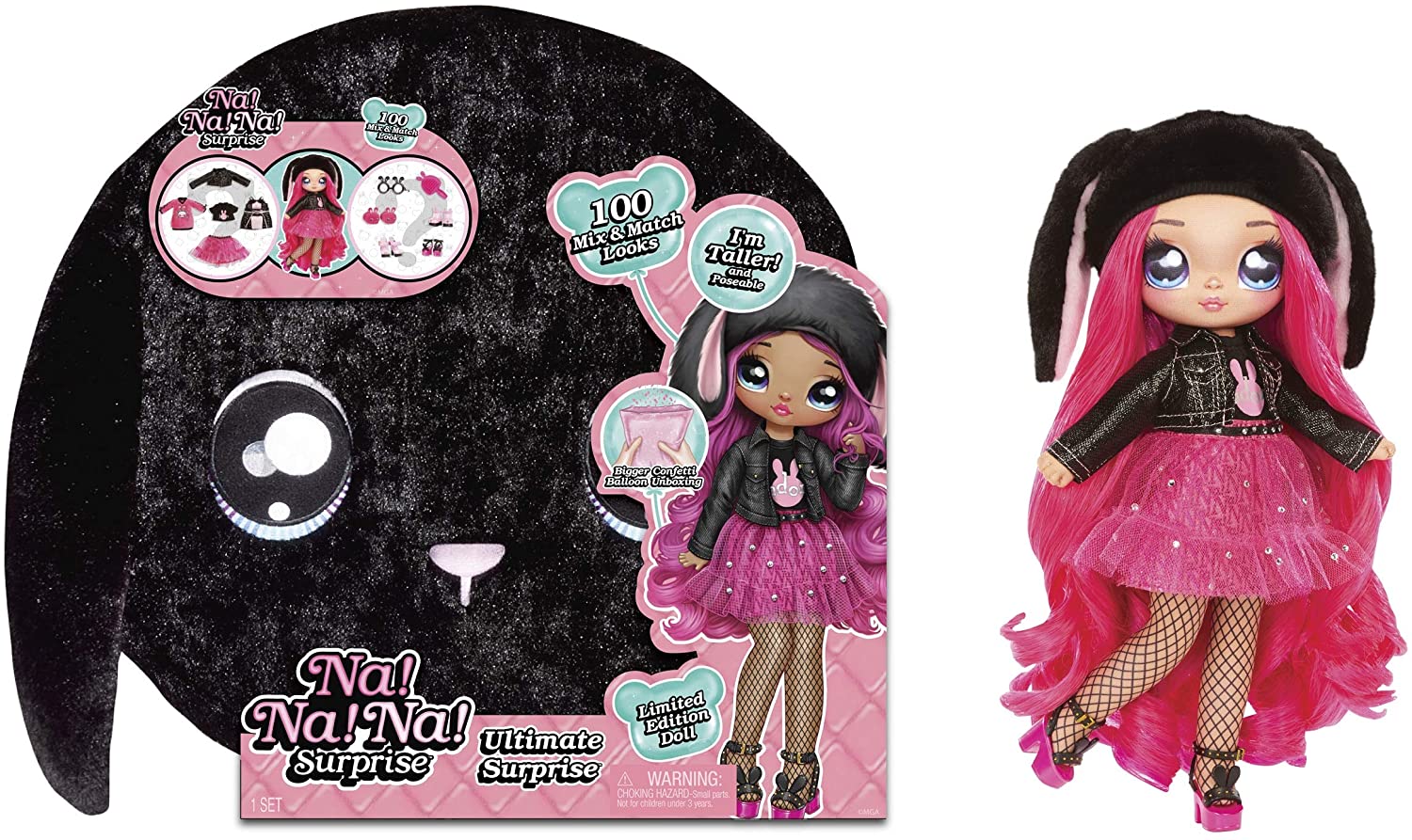 Na!Na!Na! Surprise! Na! Na! Na! Ultimate Surprise - Fashion Doll With Brushable Hair