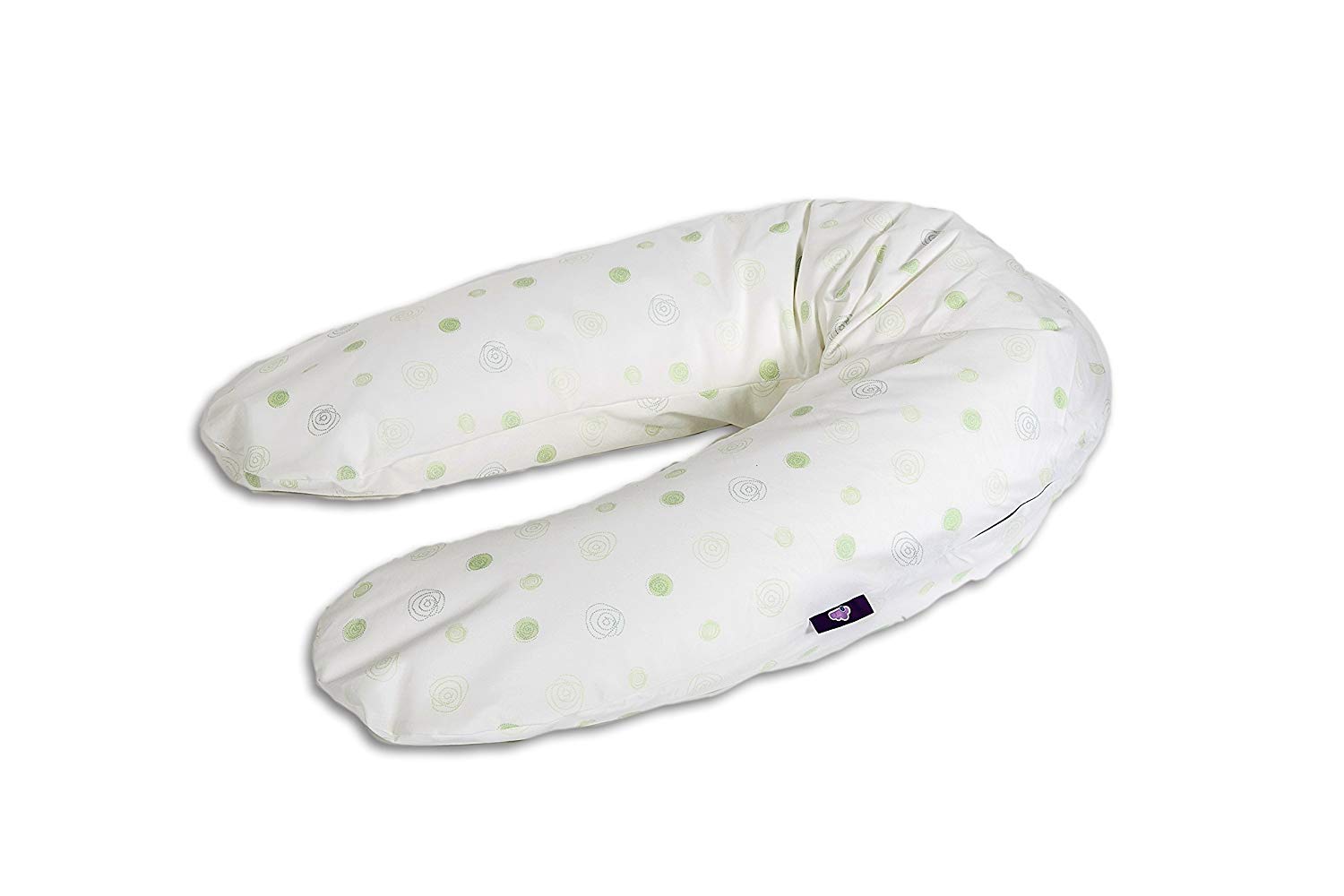 Traeumeland Träumeland Nursing Pillow Various Colours 190 cm Circles Green