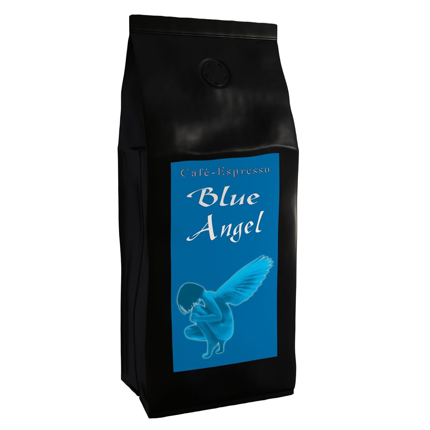 Coffee Espresso Blue Angel - (The Probably Delicious Coffee in the World) (Ground, 1000 g) - Top Sellers - Low Acid - Gentle and Freshly Roasted