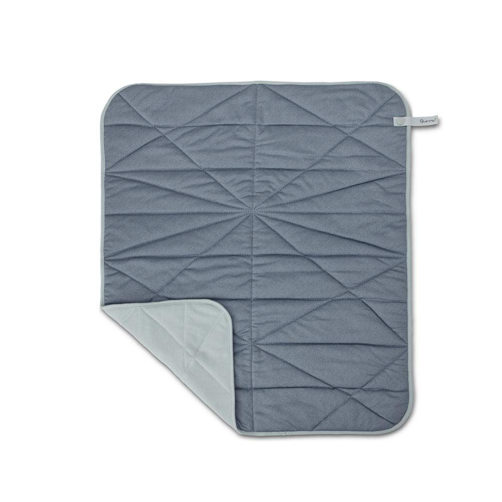 Quinny Quinny 1808911000 Blanket for Pushchairs and Carrycot Easy to Attach to Pram Frame Reversible Blanket for New Look Grey / Grey
