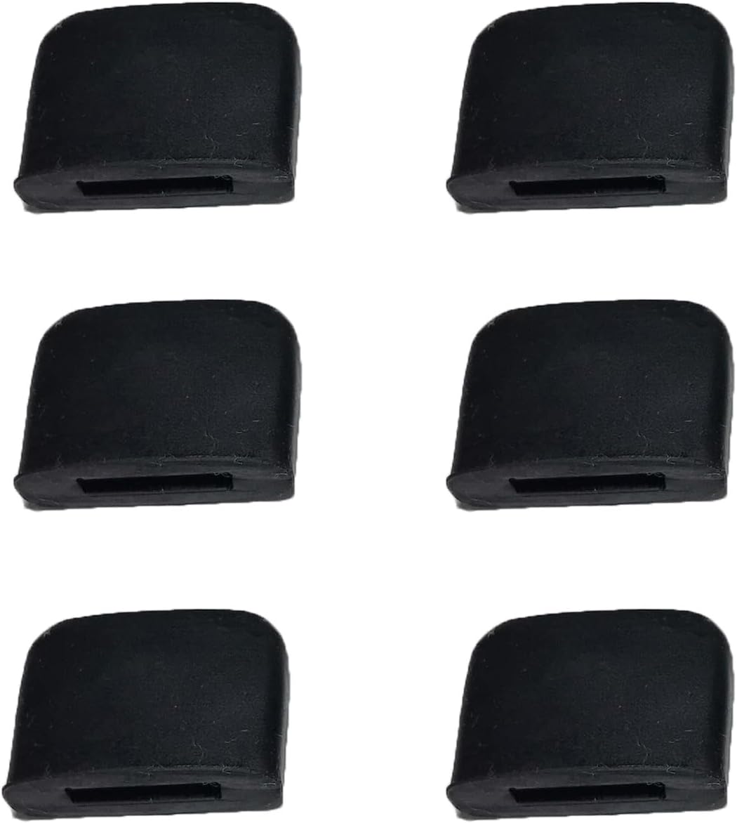 Russell Hobbs Griddle Rubber Feet [Pack of 6] Fits SatisFry Hot Air Fryer 8L 27170-56 and 4L 27160-56 (Replacement Parts, Accessories) Airfryer N700685, Black