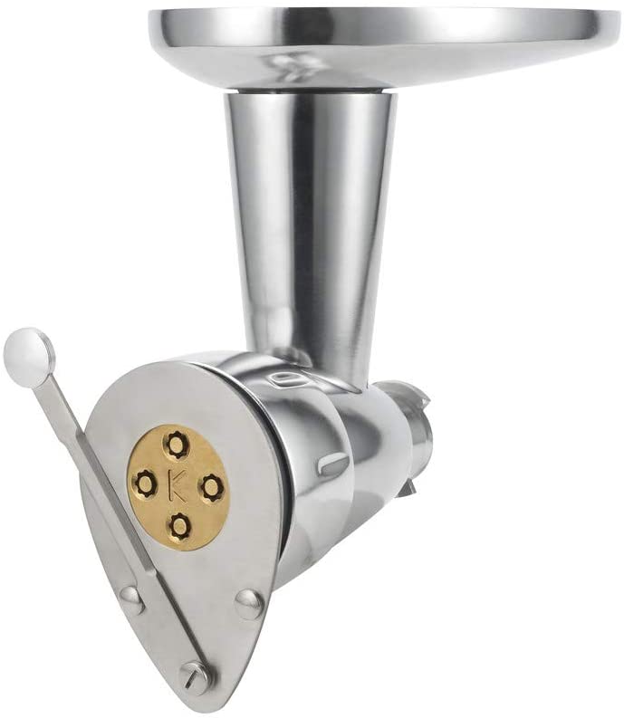 Kenwood KAX910ME Fresh Pasta Attachment in Shiny Stainless Steel 15 x 9 x 20 cm