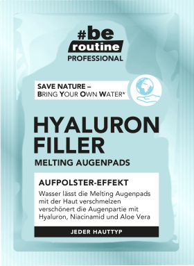 b.e. routine Eye Pads Melting Hyaluron Filler 3 Applications BYOW, 3 pcs