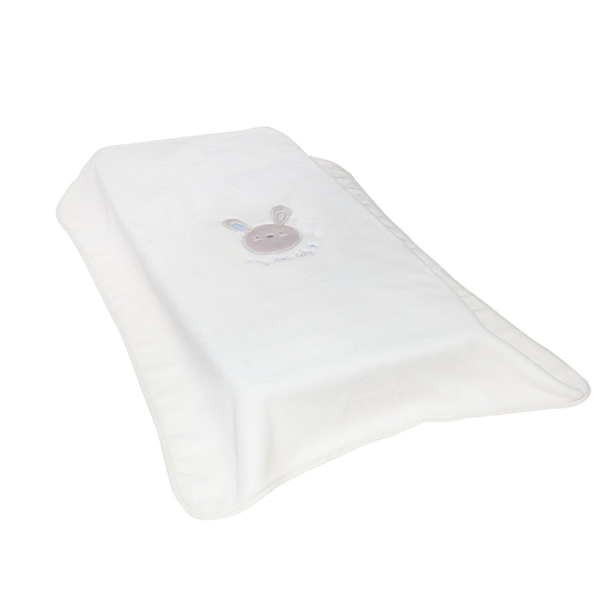 Cambrass Embroidered Deck Little 110x140 cm blue