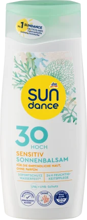SUNDANCE Sun balm sensitively LSF 30, 200 ml