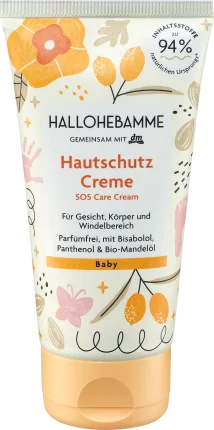 HALLOHEBAMME baby skin protection cream, 75 ml