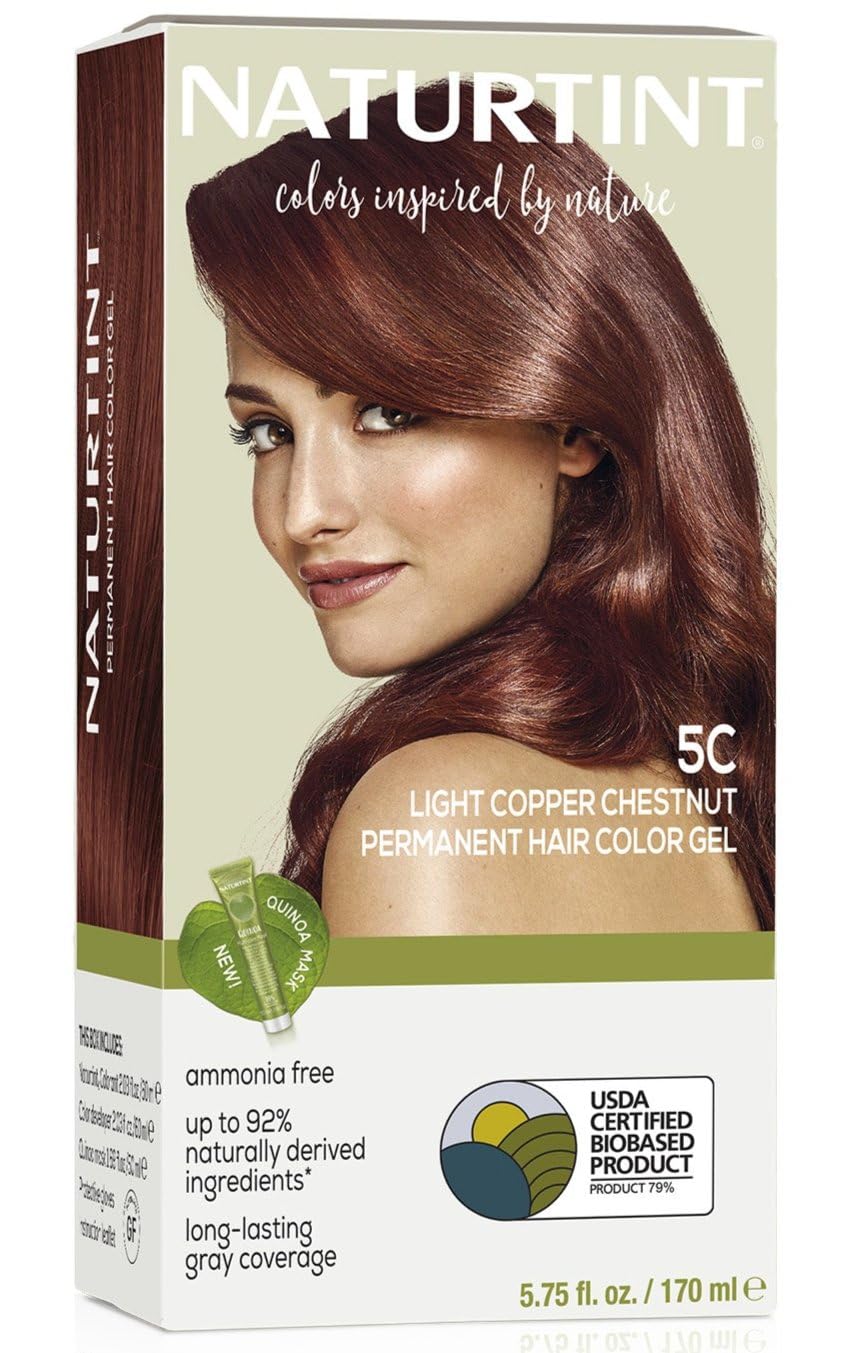Naturtint Permanent Hair Color 5C Light Copper Chestnut Brown