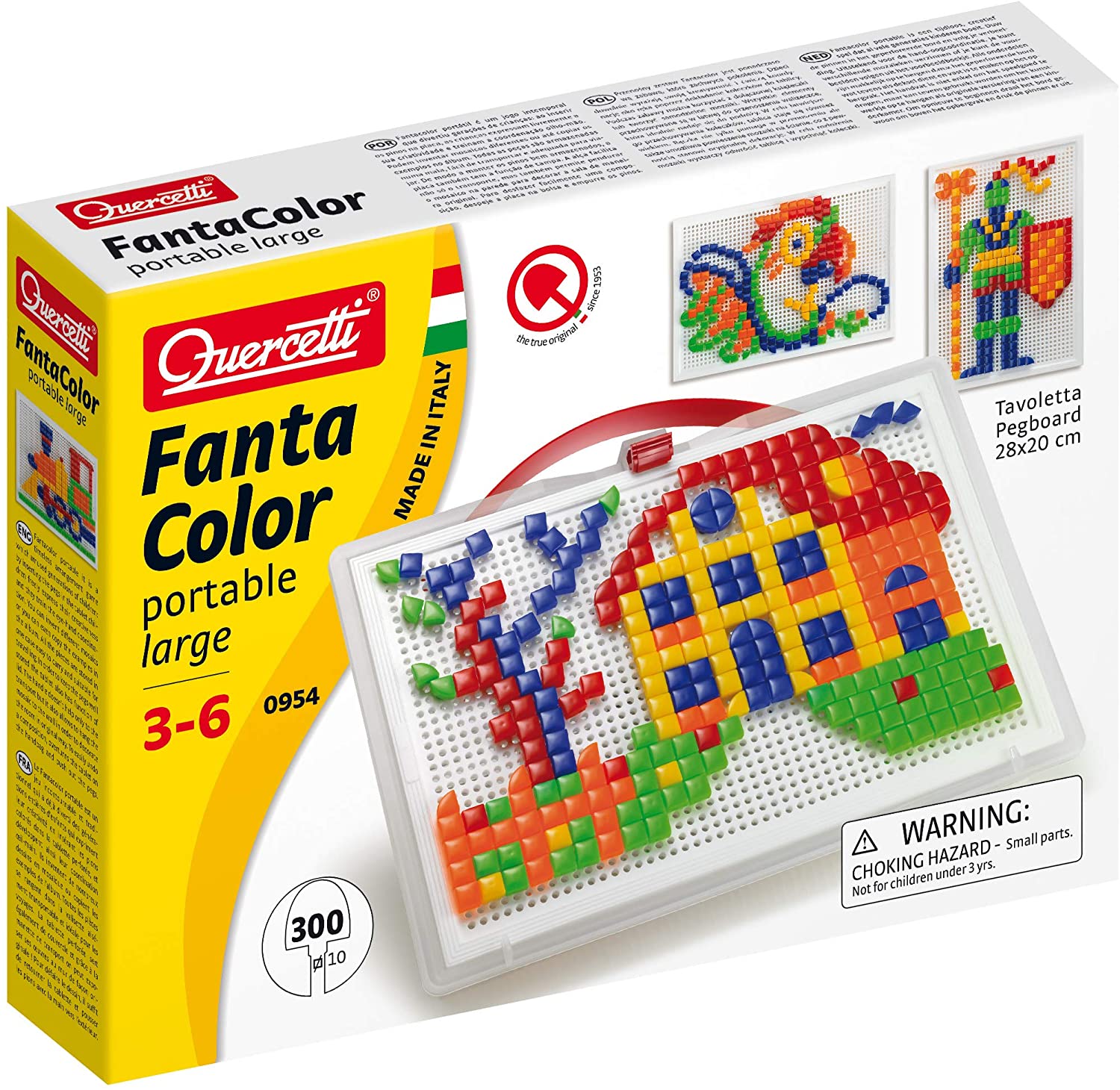 Quercetti Fc Portable Large Square-Mov