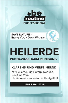 b.e. routine Cleansing foam Healing clay powder to foam BYOW, 2 g
