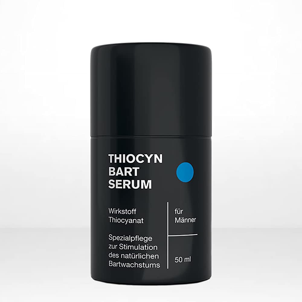 Thiocyn Bartserum • Natürliche Stimulation des Bartwachstums • Mit 3-fach Wirkung für einen gepflegten, kräftigen Bart • ohne Nebenwirkungen • Made in Germany • 50ml