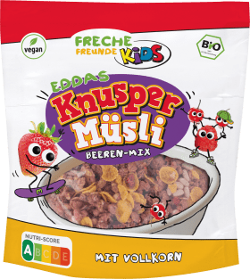 FRECHE FREUNDE Children's muesli Eddas Knuspermüsli berry mix, from 3 years, 280 g