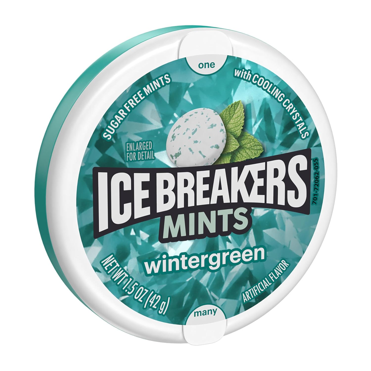 Ice Breakers Wintergreen Sugar-Free, Pack of 8 (8 x 42 g) 336g