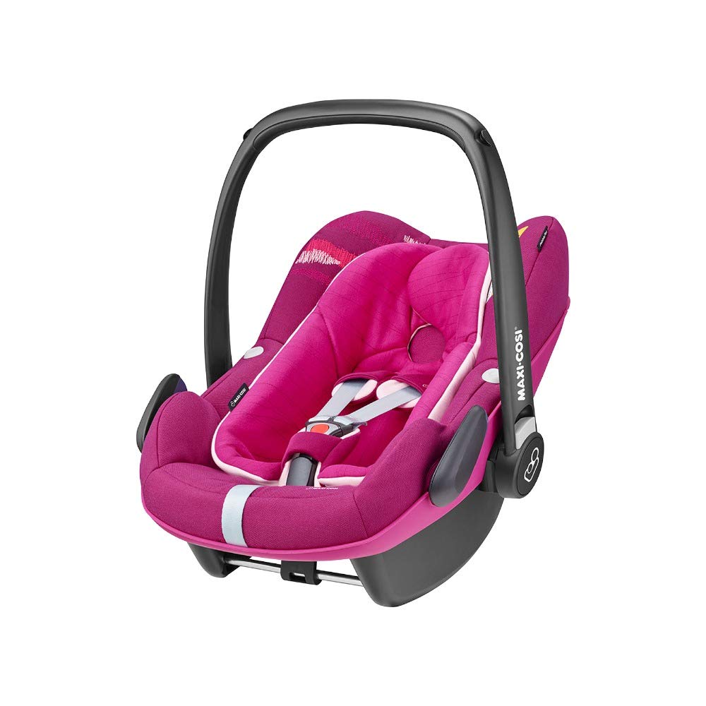 Maxi-Cosi Pebble Plus Baby Seat Group 0+ i-Size Child Seat 0 - 13 kg, From Birth to Approx. 12 Months Suitable for FamilyFix One Base Station
