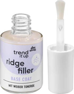 trend !t up Nail care Ridgefiller Base Coat White, 10.5 ml