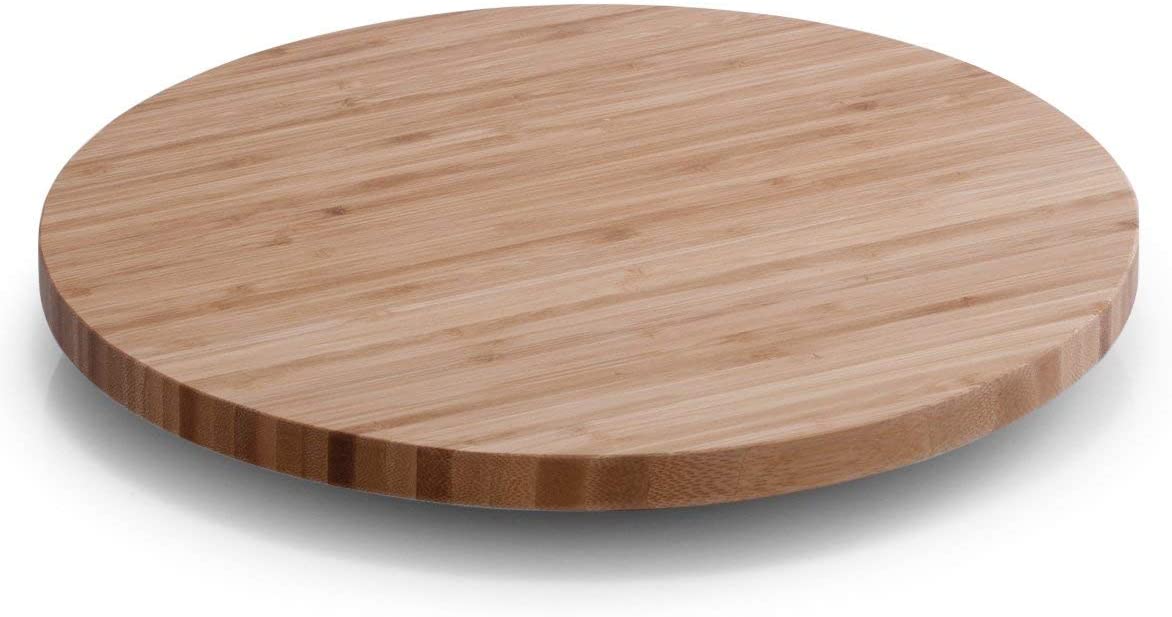 Zeller 25267 Rotating Cabinet Bamboo 35 x 3.7 cm