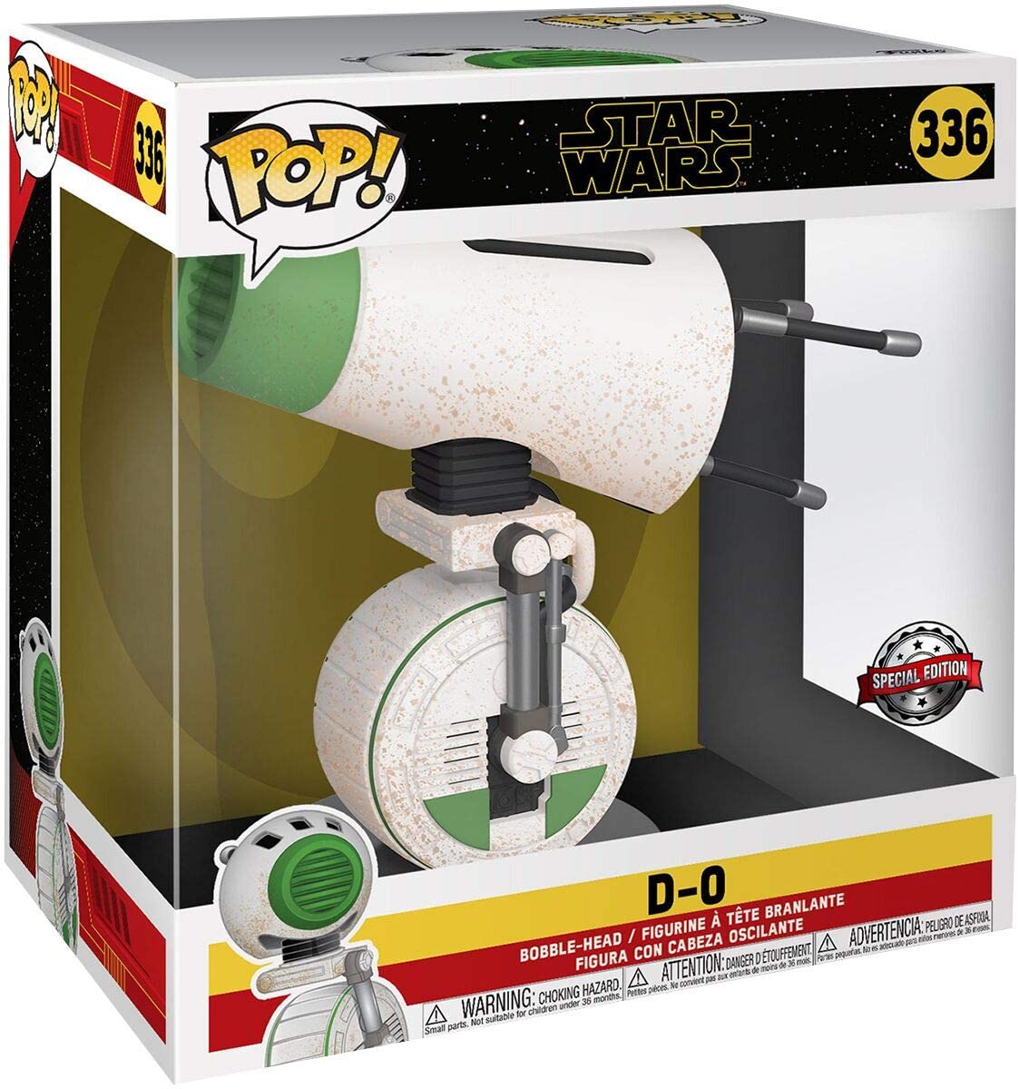 Funko - 39913 Pop! - Star Wars: The Rise Of Skywalker - D-0 - Super Sized V