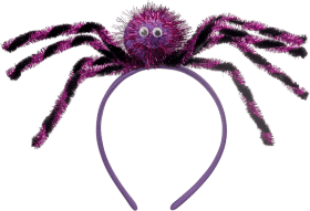 Dekorieren & Einrichten Decorate & set up headband, spider, purple, 1 pc