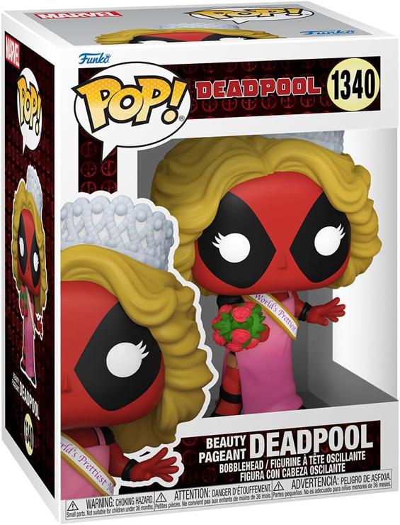Funko POP! Marvel: Deadpool - Beauty Pageant Winner Pageant - Collectible Vinyl Figure - Official Merchandise - Toys for Children & Adults - Marvel Fans