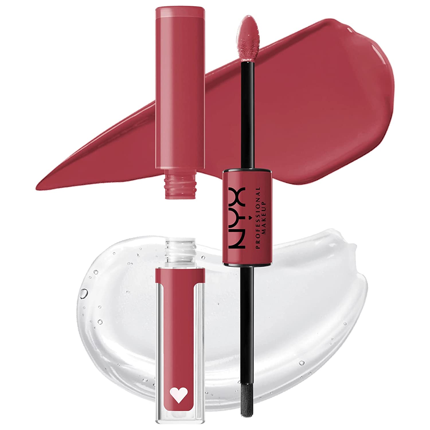 NYX Professional Makeup Lip gloss, highly pigmented and long-lasting formula, non-staining, shine loud, 29 movie maker, ‎29