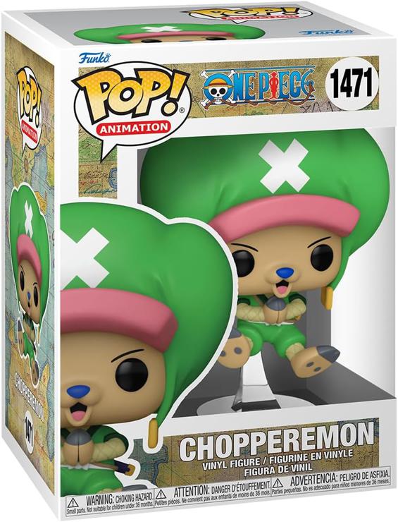 Funko Pop! Animation: One Piece - Tony Tony Chopperemon - (Wano) - Vinyl Collectible Figure - Gift Idea - Official Merchandise - Toys For Children and Adults - Anime Fans