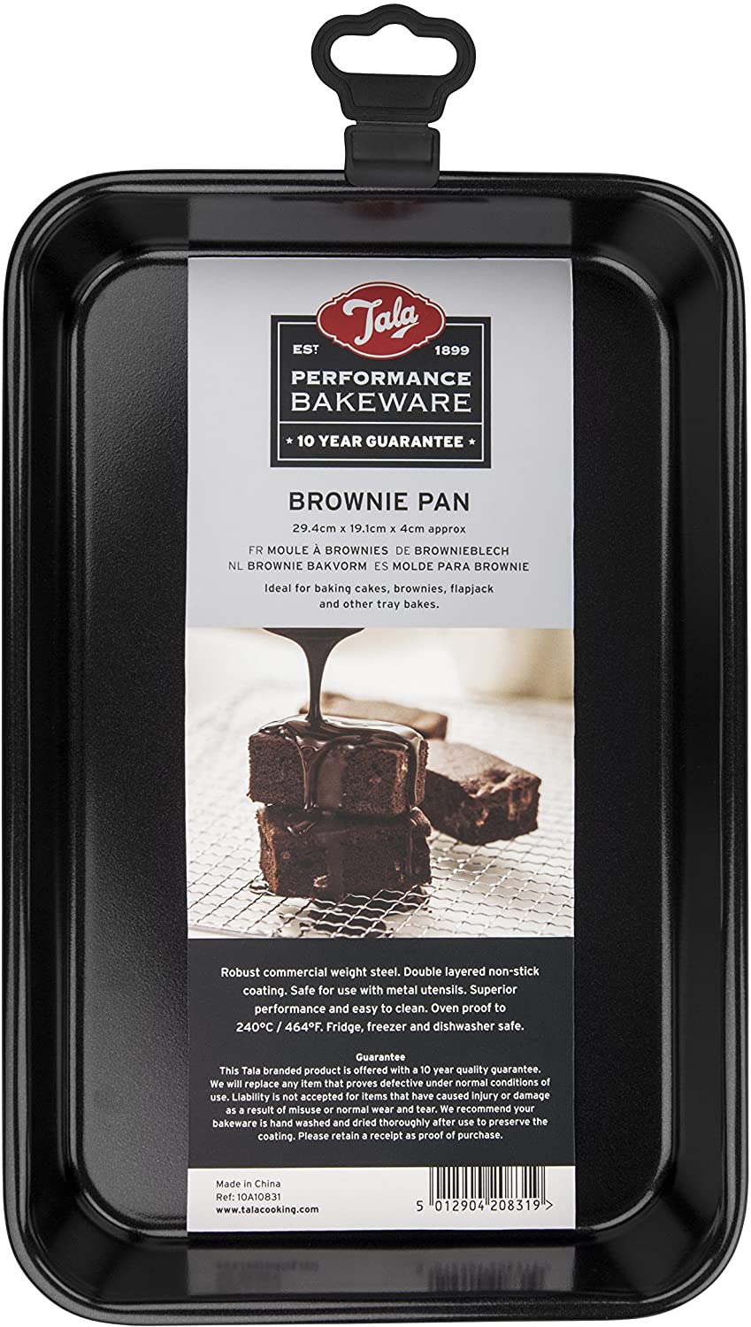 Tala Performance Brownie Pan, Black