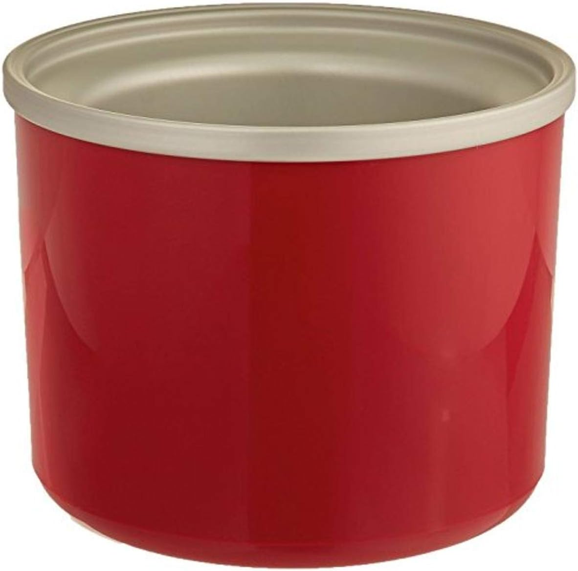 Cuisinart Ice RFBR Replacement Freezer Bowl – 1 1/2 Quart Capacity, Red