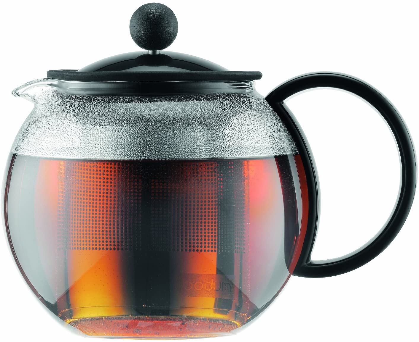 Bodum Assam Tea Maker (French Press System, Permanent Stainless Steel Filter)