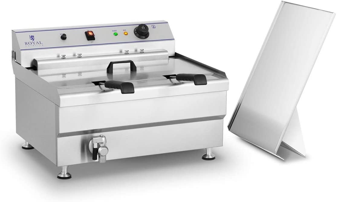 Royal Catering – Rcbg Fat Back Machine – Stainless Steel