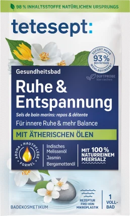 tetesept Bathing salt rest & relaxation, 80 g
