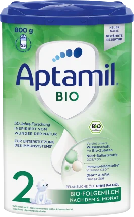 Aptamil follow-up milk 2 Organic after the 6th month, 800 g