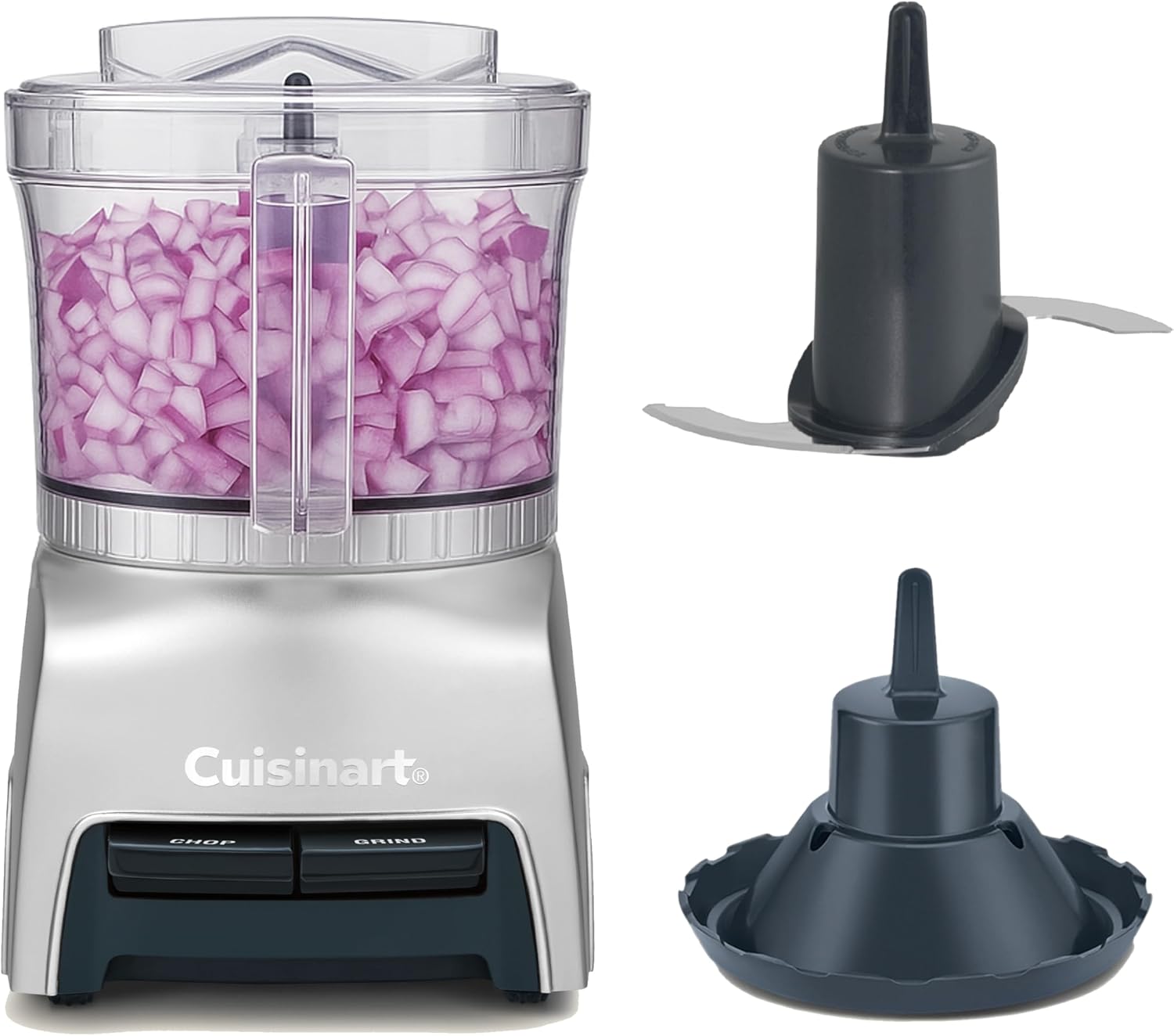 Cuisinart Pixie Chopper | 0.7L Bowl | 2 speed settings | SmartPower Blade | BladeLock | Compact | Washable | BPA Free | Ideal for dips, sauces, condiments, pasta