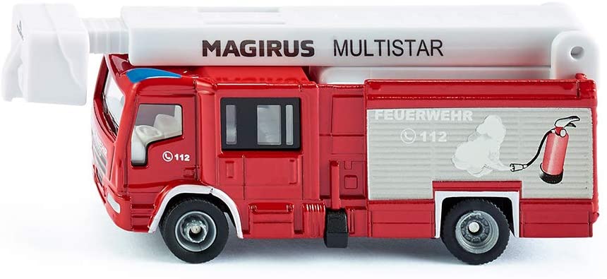 Siku 1749 Magirus Multistar Tlf With Telescopic Pole Fire Engine 1:87 Metal