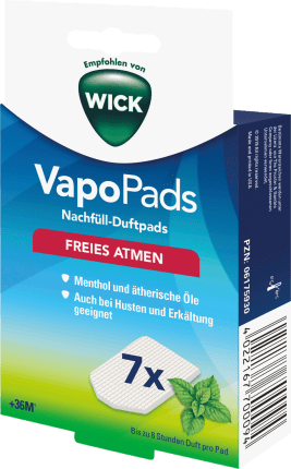 WICK Vapo Pads Menthol, 7 pcs